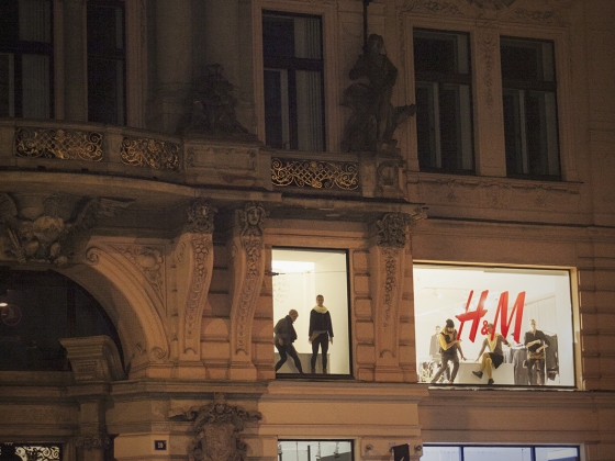 Druhé město 2 | <h4>Divadlo Vosto5, VerTeDance, KALD DAMU</h4>
15. 10. 2014, Václavské náměstí
