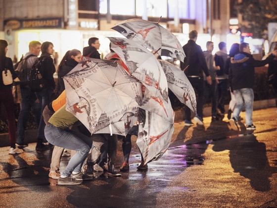 Druhé město 2 | <h4>Divadlo Vosto5, VerTeDance, KALD DAMU</h4>
15. 10. 2014, Václavské náměstí