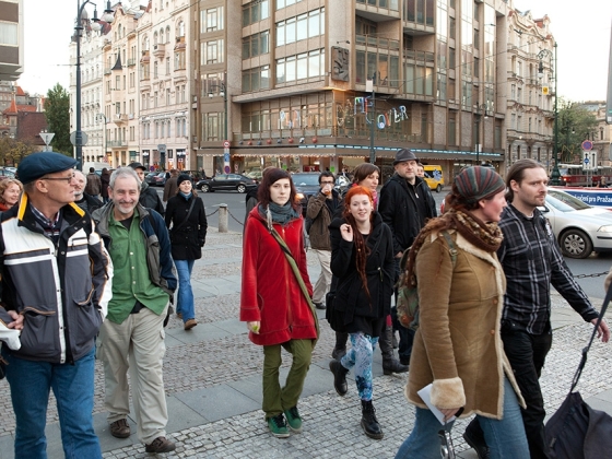 Jiří Sádlo | <h4>Procházka kolem, hra na Prahu zevnitř: jiná Praha</h4>
3. 11. / 15:30, Casino