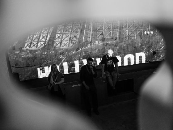 Komentovaná procházka okolím Galaxie a výstavou s umělci Vladimirem 518 Eposem 257 | Foto: Kajetán Adler Jablonský