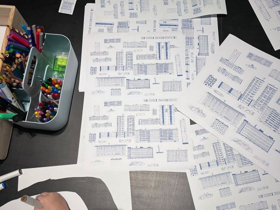 Postav si své sídliště – workshop pro děti s Jakubem Bachoríkem | Foto: archiv Čtyři dny