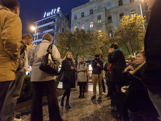 Slavná éra funkcionalismu | <h4>S Vendulou Hnídkovou po Václavském náměstí</h4>
15. 10. 2013