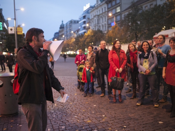 Stage Code, La Grande Bande, Kampata a hosté | 13. 10. 2014, Václavské náměstí