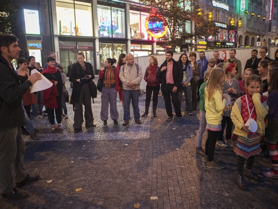 Stage Code, La Grande Bande, Kampata a hosté | 13. 10. 2014, Václavské náměstí