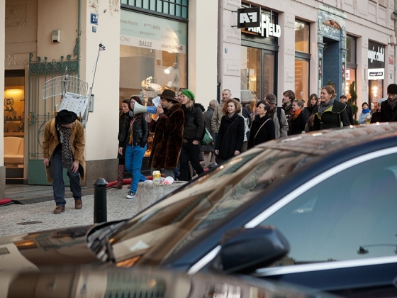 Šťourači a hledači | <h4>Performance – průvod, emanace éterických bytostí</h4>
2. 11. / 16:00, Casino