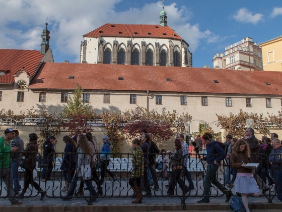 Václavské nám. od 14. století po současnost | <h4>Procházka s Richardem Bieglem po Václavském náměstí</h4>
13. 10. 2013