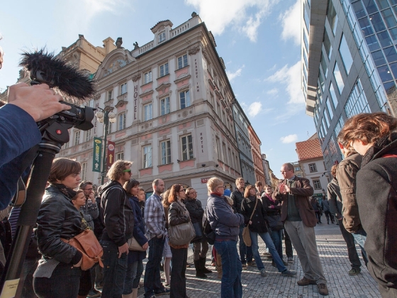 Václavské nám. od 14. století po současnost | <h4>Procházka s Richardem Bieglem po Václavském náměstí</h4>
13. 10. 2013