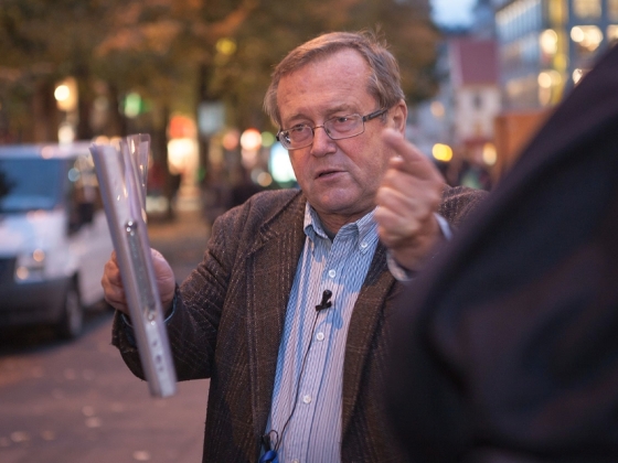 Václavské náměstí – jaká je role dnešního centra | <h4>S Josefem Vomáčkou po Václavském náměstí</h4>
17. 10. 2013, Palác u Stýblů