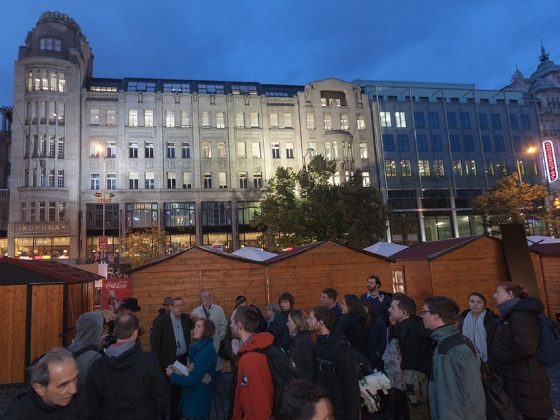 Václavské náměstí – jaká je role dnešního centra | <h4>S Josefem Vomáčkou po Václavském náměstí</h4>
17. 10. 2013, Palác u Stýblů