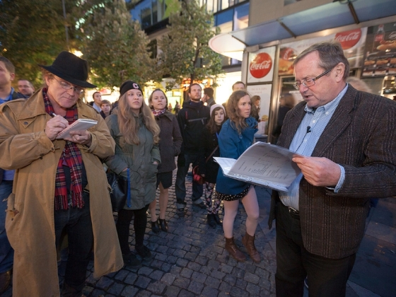 Václavské náměstí – jaká je role dnešního centra | <h4>S Josefem Vomáčkou po Václavském náměstí</h4>
17. 10. 2013, Palác u Stýblů