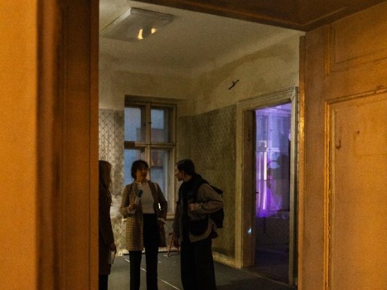 Vernisáž výstavy vnitro | foto: Markéta M. Černá