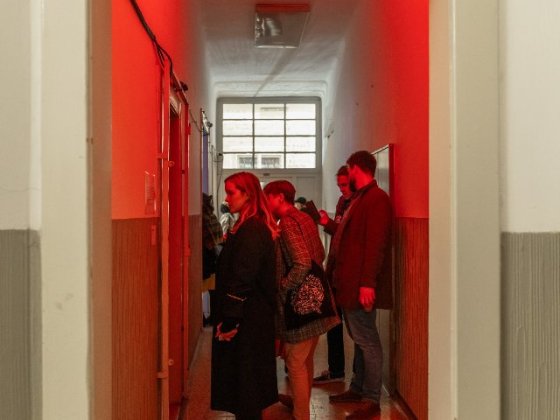 Vernisáž výstavy vnitro | foto: Markéta M. Černá