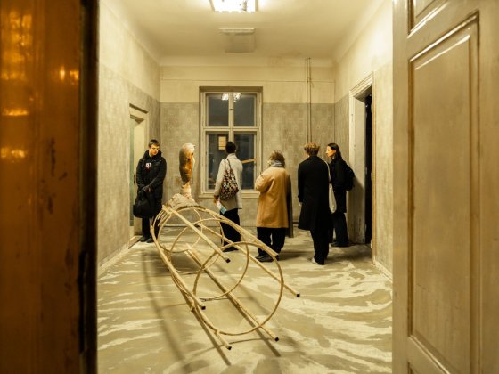 Vernisáž výstavy vnitro | foto: Markéta M. Černá