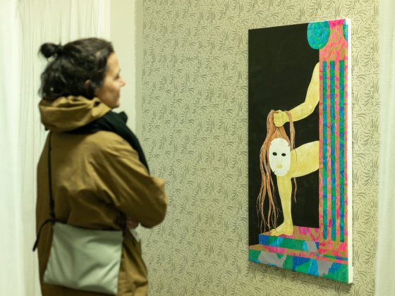 Vernisáž výstavy vnitro | foto: Markéta M. Černá