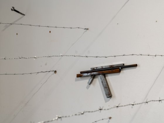 Výstava v_nitro (kurátor: Radek Wohlmuth) | Foto: Markéta M. Černá