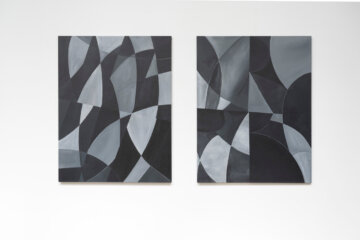 Tomáš Bryscejn: Ze série The other side of sentiment, 2021, akryl na plátně, 110 x 140 cm