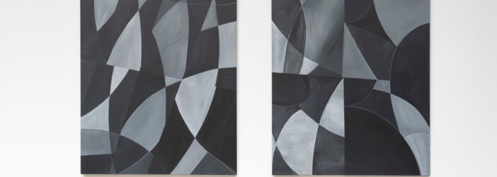 Tomáš Bryscejn: Ze série The other side of sentiment, 2021, akryl na plátně, 110 x 140 cm