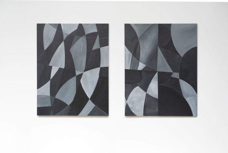 Tomáš Bryscejn: Ze série The other side of sentiment, 2021, akryl na plátně, 110 x 140 cm